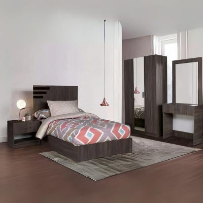 White and Wooden Bedroom - MR3 