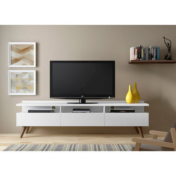 TV unit 160×40 cm - white beige - tv13 