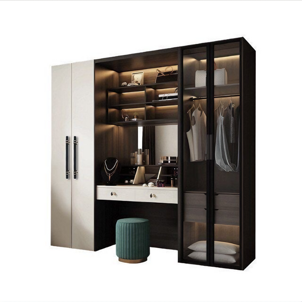 دولاب ملابس 4 ضلفة 220×240 سم - wardrobe12