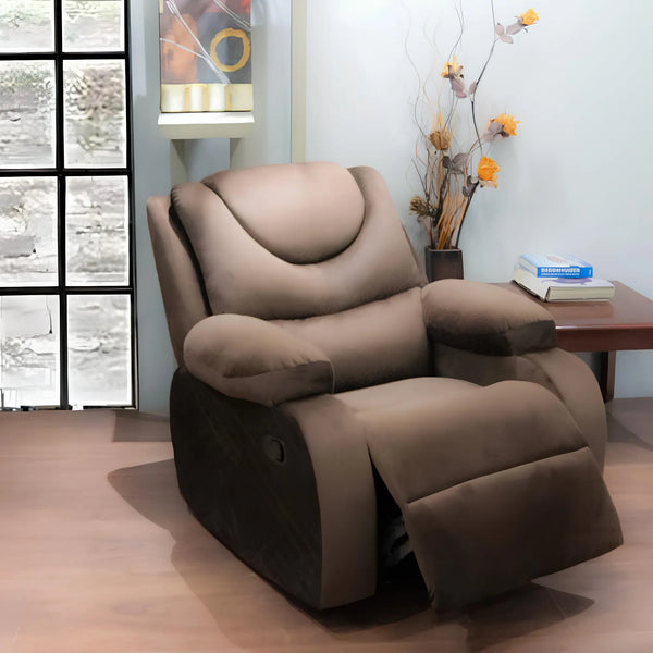 Lazy Boy Chair 92x85 cm - Brown - LZ17