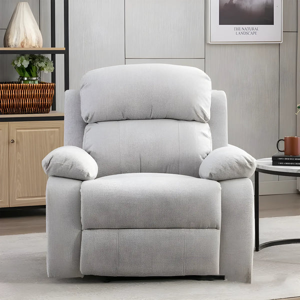 Lazy Boy Chair 92x85 cm - Light Grey - LZ18