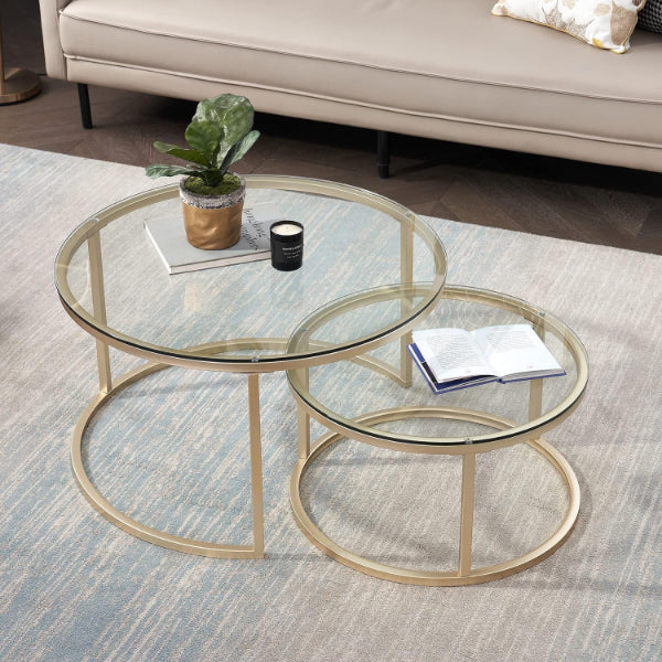 Steel coffee table 45×70 cm - black sst98