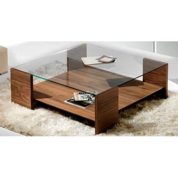 Sofa table 100×50 cm - white beige - ta5