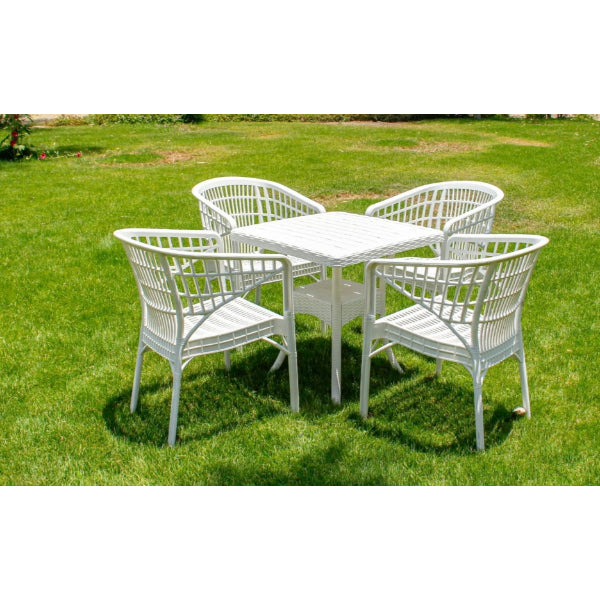 Dbar set consisting of 4 chairs and a table - waad 4