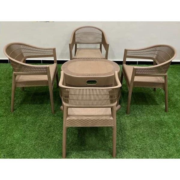 Dbar set consisting of 4 chairs and a table - waad 4