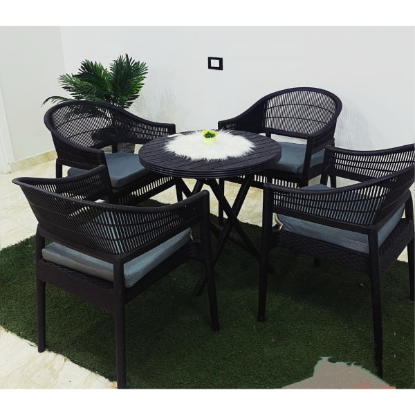 Dbar set consisting of 4 chairs and a table - waad 4