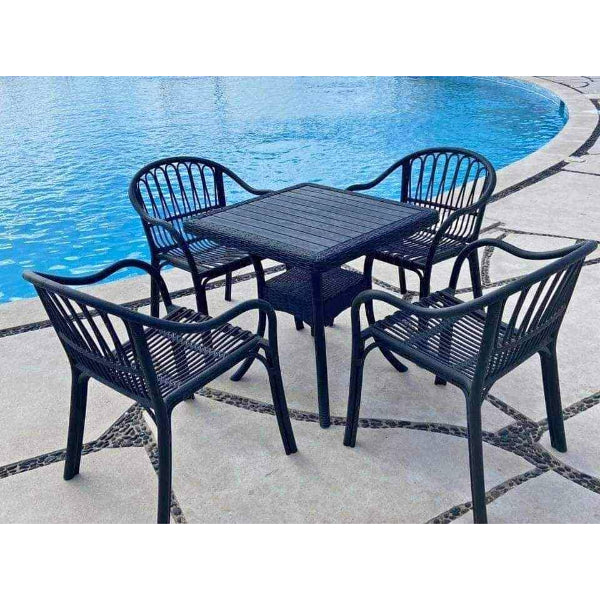 Dbar set consisting of 4 chairs and a table - waad 4