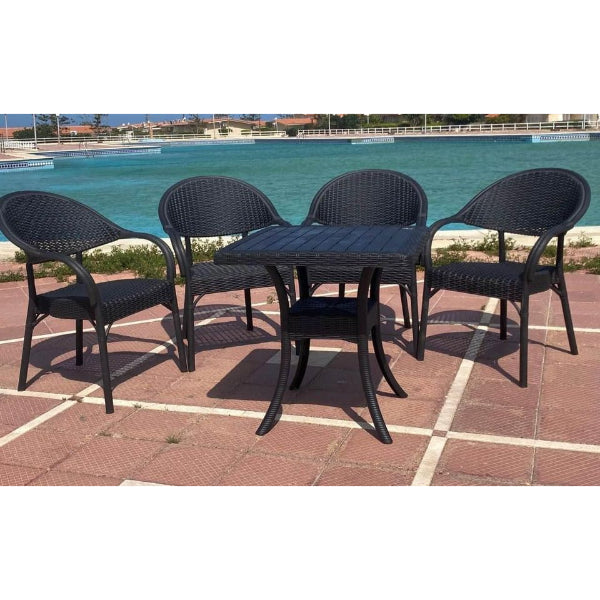 Dbar set consisting of 4 chairs and a table - waad 4