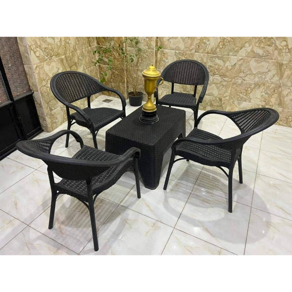 Dbar set consisting of 4 chairs and a table - waad 4