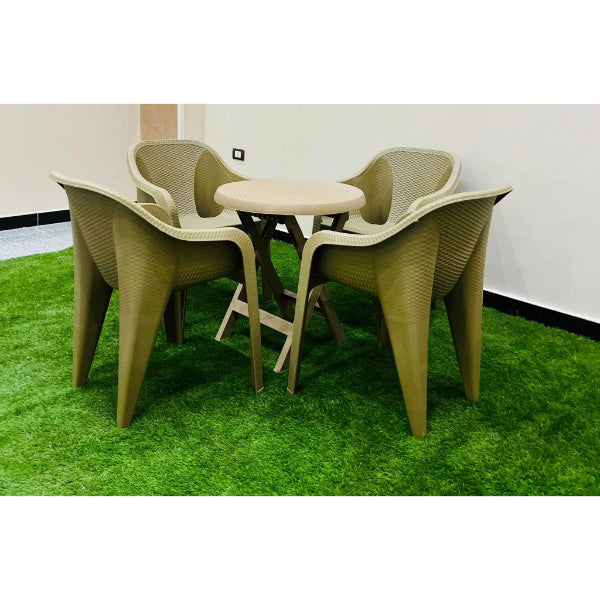 Dbar set consisting of 4 chairs and a table - waad 4