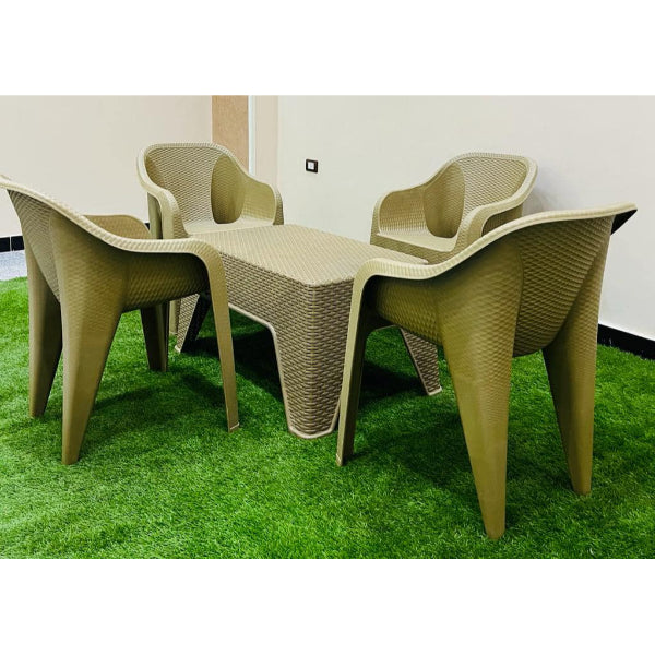 Dbar set consisting of 4 chairs and a table - waad 4