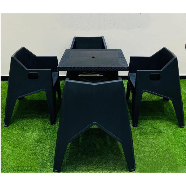 Dbar set consisting of 4 chairs and a table - waad 4