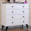 Drawer unit with 6 drawers 80×120 cm - wooden - WS 51