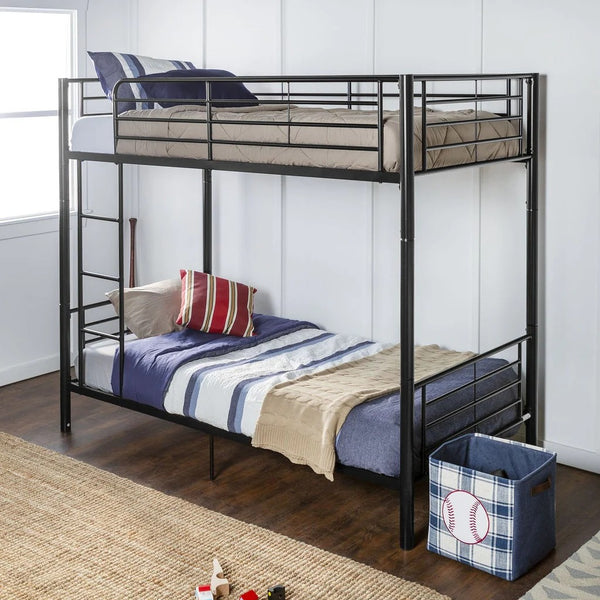 Metal bed 200 x 180 cm - black - Bed.21