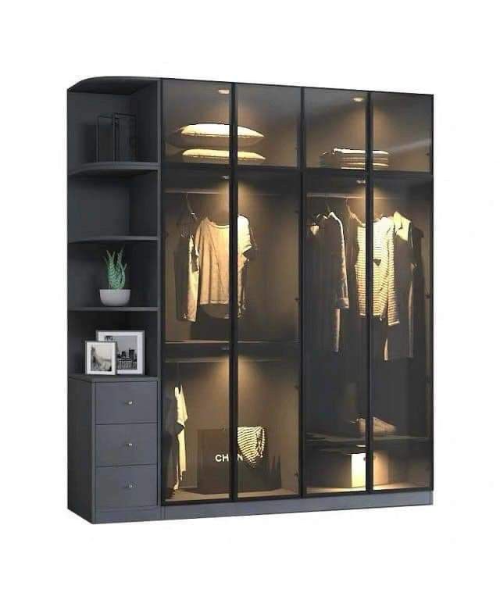 <img src="puppy.jpg" alt="دولاب ملابس 4 ضلفة 220×180 سم - رمادي - wardrobe13,Segal Furniture"/>