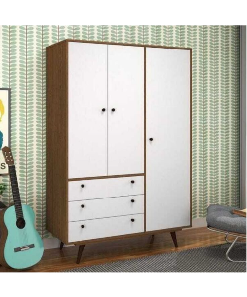 <img src="puppy.jpg" alt="دولاب ملابس 3 ضلفة 220×120 سم - ابيض بني - wardrobe39,Segal Furniture"/>