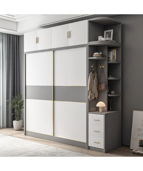 <img src="puppy.jpg" alt="دولاب 2 ضلفة جرار 180×240 سم - رمادي ابيض - wardrobe7,Segal Furniture"/>