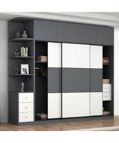 <img src="puppy.jpg" alt="دولاب 3 ضلفة جرار 240×240 سم - رمادي ابيض - wardrobe8,Segal Furniture"/>