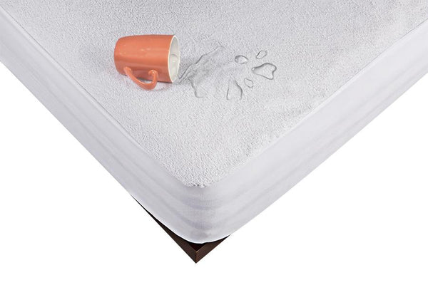 Milton bed protector, bathrobe, 120 x 195 cm - white - 4bed-ML2